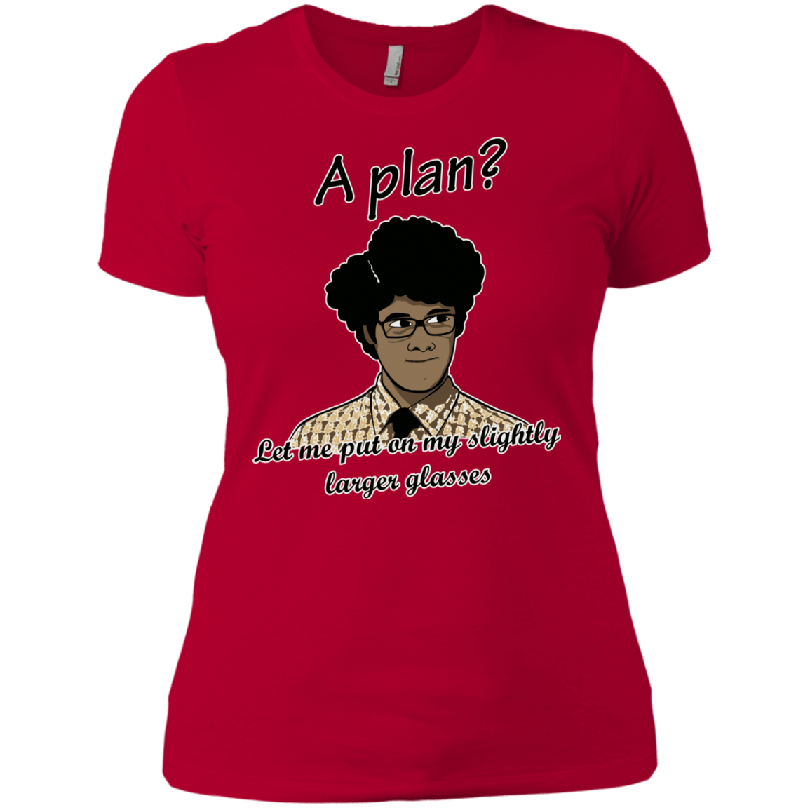 T-Shirts Red / X-Small A Plan Women's Premium T-Shirt