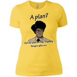 T-Shirts Vibrant Yellow / X-Small A Plan Women's Premium T-Shirt