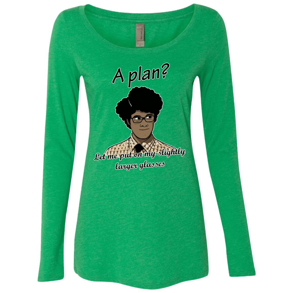 T-Shirts Envy / Small A Plan Women's Triblend Long Sleeve Shirt