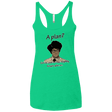 T-Shirts Envy / X-Small A Plan Women's Triblend Racerback Tank