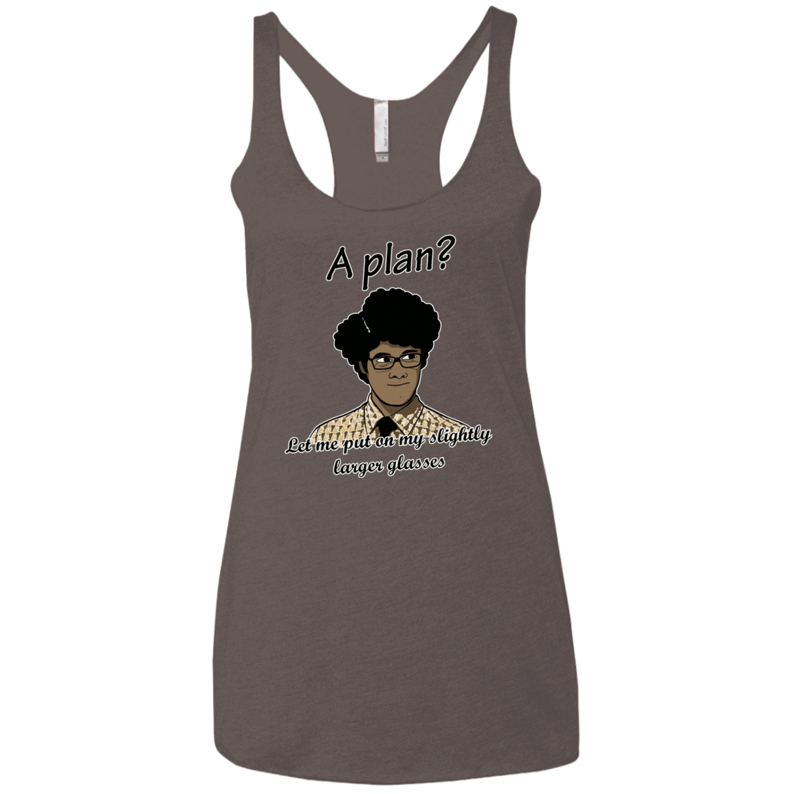 T-Shirts Macchiato / X-Small A Plan Women's Triblend Racerback Tank