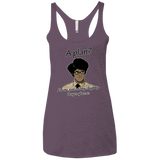 T-Shirts Vintage Purple / X-Small A Plan Women's Triblend Racerback Tank