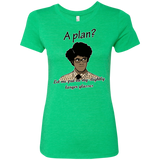 T-Shirts Envy / Small A Plan Women's Triblend T-Shirt