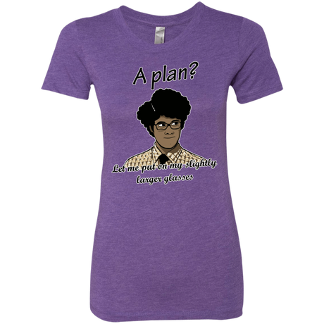 T-Shirts Purple Rush / Small A Plan Women's Triblend T-Shirt