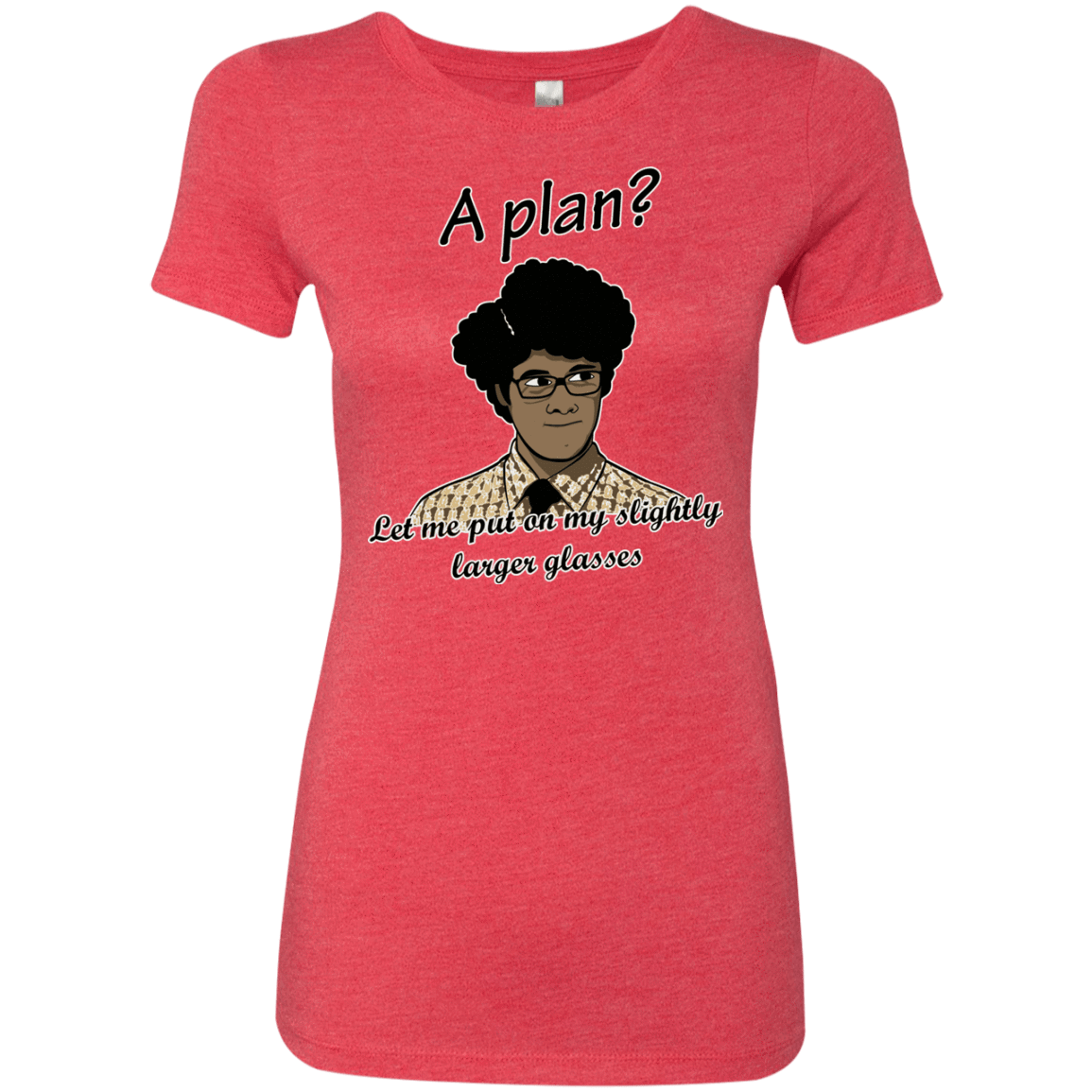 T-Shirts Vintage Red / Small A Plan Women's Triblend T-Shirt
