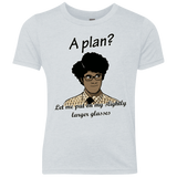 T-Shirts Heather White / YXS A Plan Youth Triblend T-Shirt