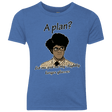 T-Shirts Vintage Royal / YXS A Plan Youth Triblend T-Shirt