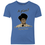 T-Shirts Vintage Royal / YXS A Plan Youth Triblend T-Shirt