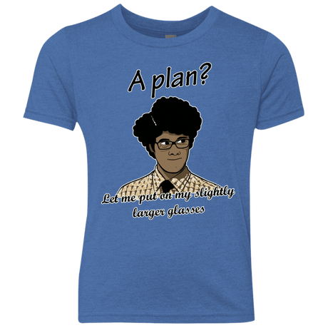 T-Shirts Vintage Royal / YXS A Plan Youth Triblend T-Shirt