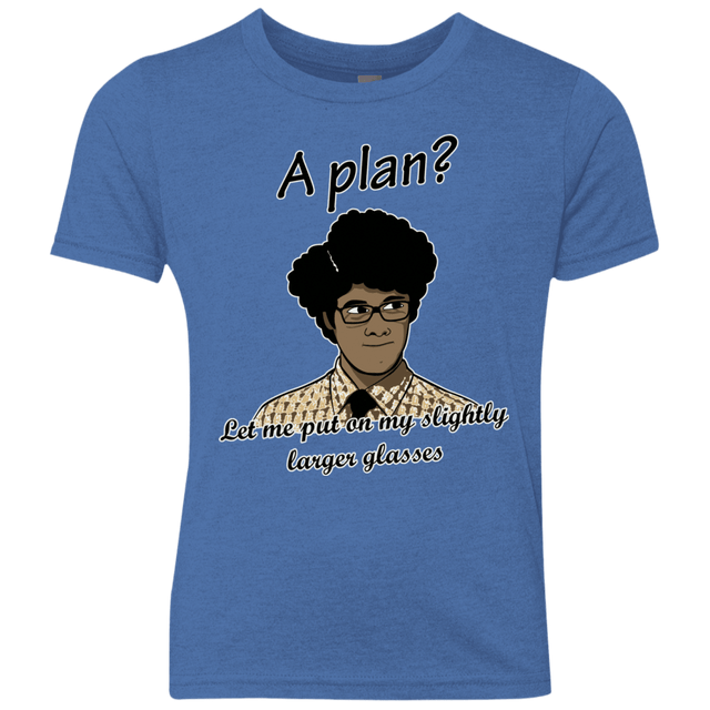 T-Shirts Vintage Royal / YXS A Plan Youth Triblend T-Shirt