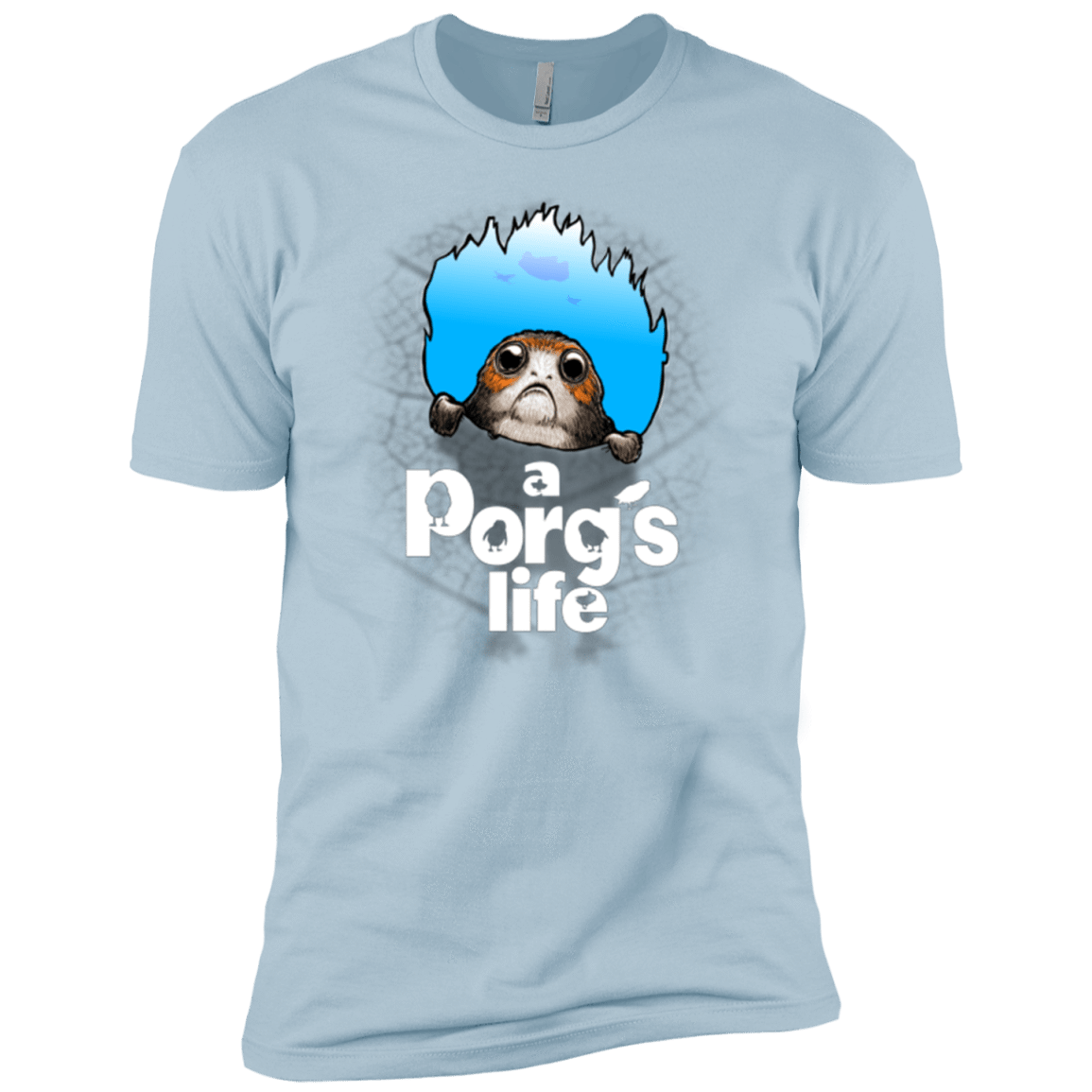 T-Shirts Light Blue / YXS A Porgs Life Boys Premium T-Shirt