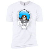T-Shirts White / YXS A Porgs Life Boys Premium T-Shirt