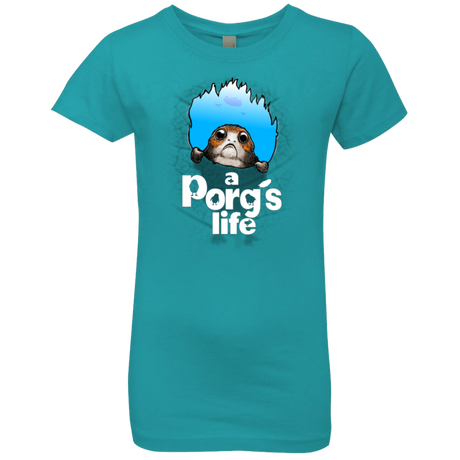 T-Shirts Tahiti Blue / YXS A Porgs Life Girls Premium T-Shirt