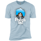 T-Shirts Light Blue / X-Small A Porgs Life Men's Premium T-Shirt
