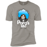 T-Shirts Light Grey / X-Small A Porgs Life Men's Premium T-Shirt