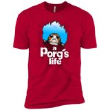 T-Shirts Red / X-Small A Porgs Life Men's Premium T-Shirt