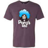 T-Shirts Vintage Purple / Small A Porgs Life Men's Triblend T-Shirt