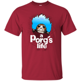 T-Shirts Cardinal / Small A Porgs Life T-Shirt