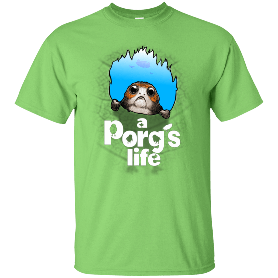 T-Shirts Lime / Small A Porgs Life T-Shirt