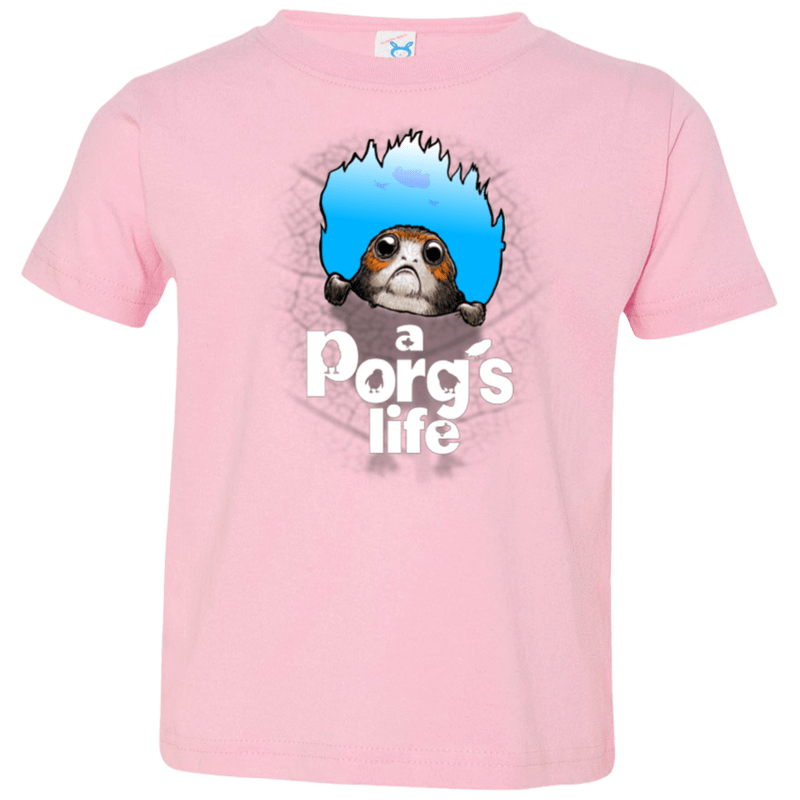 T-Shirts Pink / 2T A Porgs Life Toddler Premium T-Shirt