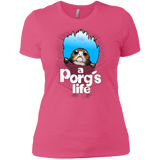 T-Shirts Hot Pink / X-Small A Porgs Life Women's Premium T-Shirt