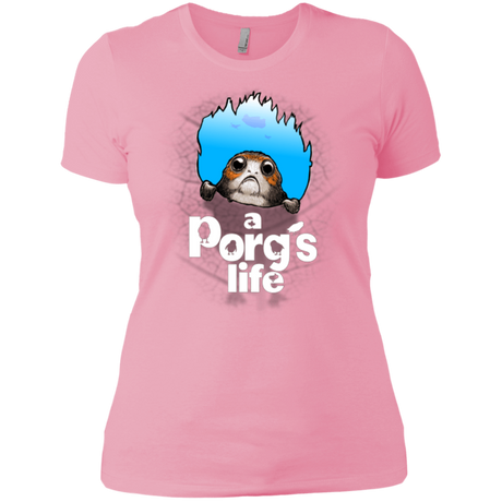 T-Shirts Light Pink / X-Small A Porgs Life Women's Premium T-Shirt
