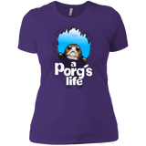 T-Shirts Purple / X-Small A Porgs Life Women's Premium T-Shirt
