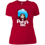 T-Shirts Red / X-Small A Porgs Life Women's Premium T-Shirt