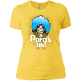 T-Shirts Vibrant Yellow / X-Small A Porgs Life Women's Premium T-Shirt