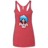 T-Shirts Vintage Red / X-Small A Porgs Life Women's Triblend Racerback Tank