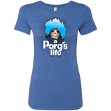 T-Shirts Vintage Royal / Small A Porgs Life Women's Triblend T-Shirt