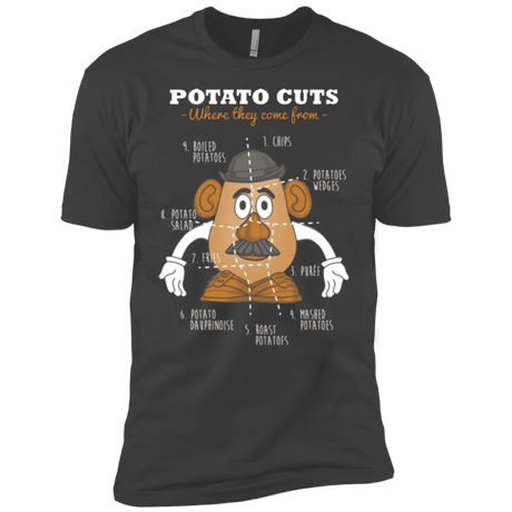 T-Shirts Heavy Metal / YXS A Potato Anatomy Boys Premium T-Shirt