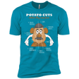 T-Shirts Turquoise / YXS A Potato Anatomy Boys Premium T-Shirt