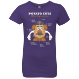 T-Shirts Purple Rush / YXS A Potato Anatomy Girls Premium T-Shirt