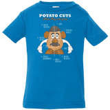 T-Shirts Cobalt / 6 Months A Potato Anatomy Infant Premium T-Shirt