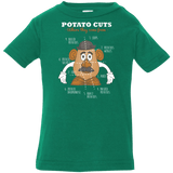 T-Shirts Kelly / 6 Months A Potato Anatomy Infant Premium T-Shirt
