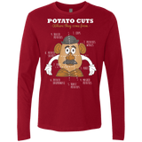 T-Shirts Cardinal / Small A Potato Anatomy Men's Premium Long Sleeve