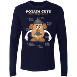 T-Shirts Midnight Navy / Small A Potato Anatomy Men's Premium Long Sleeve