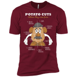 T-Shirts Cardinal / X-Small A Potato Anatomy Men's Premium T-Shirt