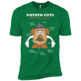 T-Shirts Kelly Green / X-Small A Potato Anatomy Men's Premium T-Shirt