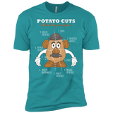 T-Shirts Tahiti Blue / X-Small A Potato Anatomy Men's Premium T-Shirt