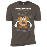 T-Shirts Warm Grey / X-Small A Potato Anatomy Men's Premium T-Shirt
