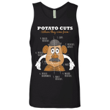 T-Shirts Black / Small A Potato Anatomy Men's Premium Tank Top