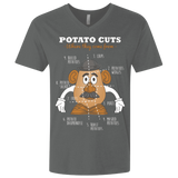 T-Shirts Heavy Metal / X-Small A Potato Anatomy Men's Premium V-Neck