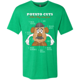 T-Shirts Envy / Small A Potato Anatomy Men's Triblend T-Shirt