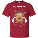 T-Shirts Cardinal / Small A Potato Anatomy T-Shirt