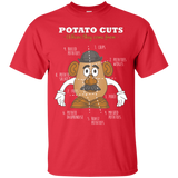 T-Shirts Red / Small A Potato Anatomy T-Shirt