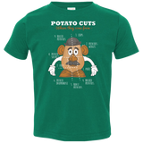 T-Shirts Kelly / 2T A Potato Anatomy Toddler Premium T-Shirt