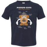 T-Shirts Navy / 2T A Potato Anatomy Toddler Premium T-Shirt
