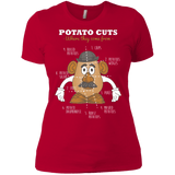 T-Shirts Red / X-Small A Potato Anatomy Women's Premium T-Shirt